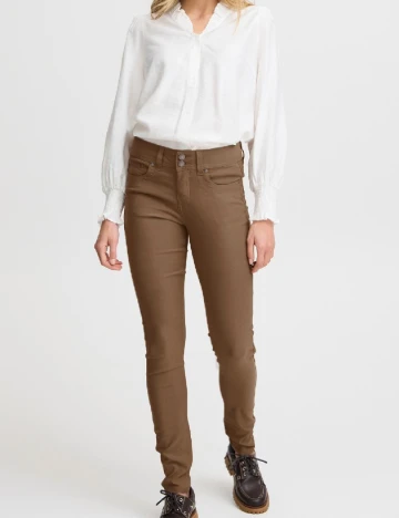 Pantaloni Fransa, maro Maro