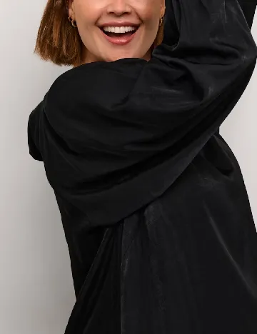 Rochie scurta Kaffe Curve, negru