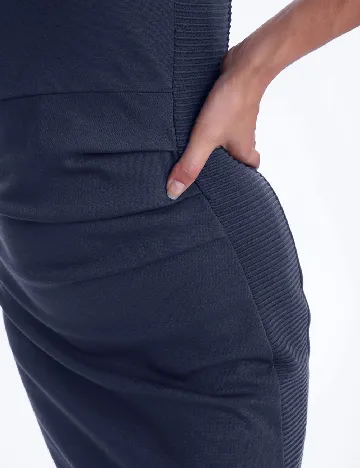 Rochie scurta Kaffe, bleumarin