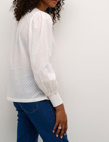 Bluza Kaffe, alb