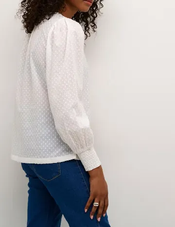 Bluza Kaffe, alb Alb