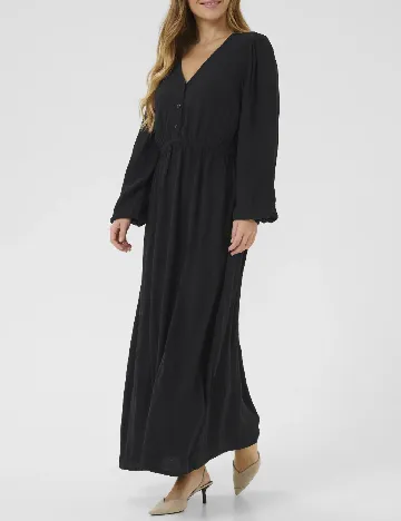 Rochie lunga Kaffe, negru