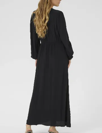 Rochie lunga Kaffe, negru