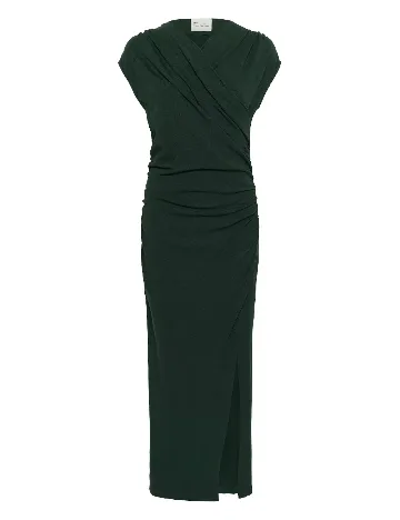 Rochie lunga My Essential Wardrobe, verde