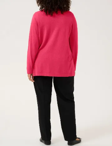 Cardigan Kaffe Curve, roz