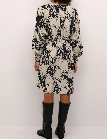 Rochie scurta Kaffe, crem