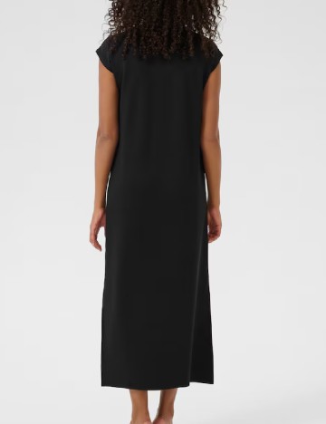 Rochie lunga Kaffe, negru