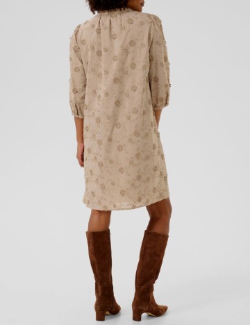 Rochie scurta Cream, crem
