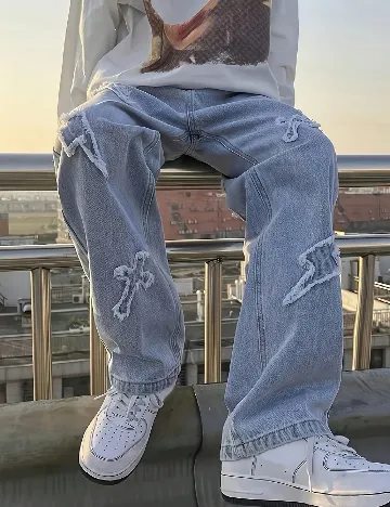 Blugi SHEIN, albastru deschis