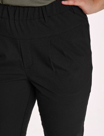 Pantaloni Kaffe Curve, negru