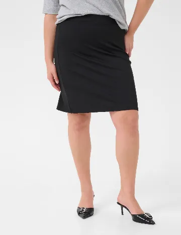 Fusta Kaffe Curve, negru