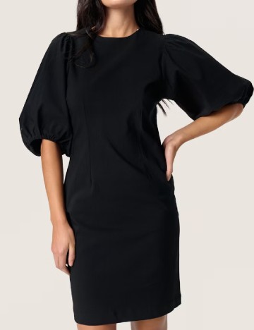 Rochie scurta Soaked In Luxury, negru