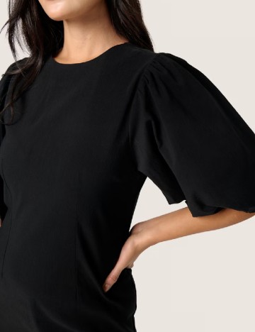 Rochie scurta Soaked In Luxury, negru