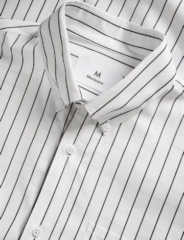 Camasa Matinique, alb/negru