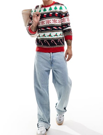 Pulover Brave Soul, mix culori