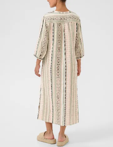 Rochie medie Cream, mix culori Mix culori