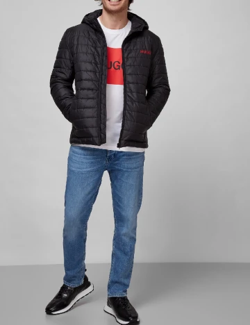 Geaca Hugo, negru Negru