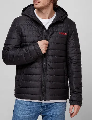 Geaca Hugo, negru Negru