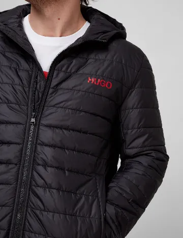 Geaca Hugo, negru Negru