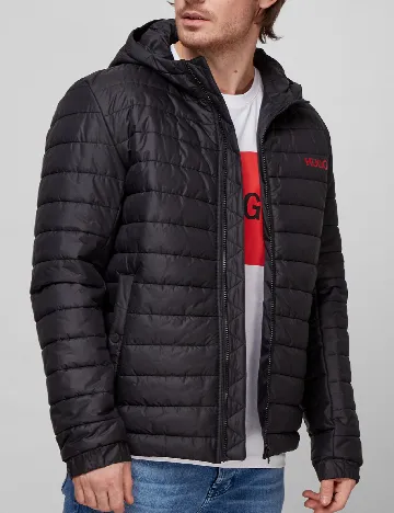 Geaca Hugo, negru Negru