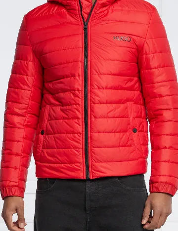 Geaca Hugo, rosu Rosu