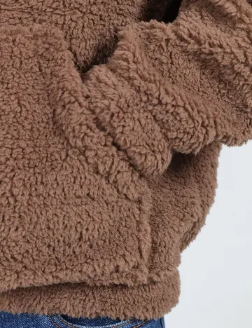 Hanorac ASOS, maro Maro