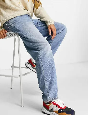 Blugi ASOS, albastru