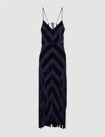 Rochie lunga Karen Millen, bleumarin Albastru