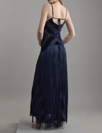 Rochie lunga Karen Millen, bleumarin Albastru