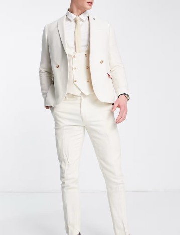 Sacou TWISTED TAILOR, crem