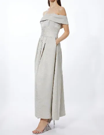 Rochie lunga Karen Millen, gri Gri