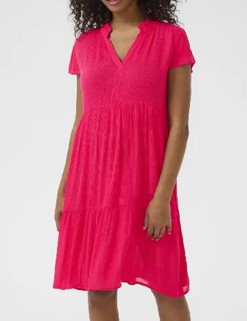 Rochie medie Kaffe, roz