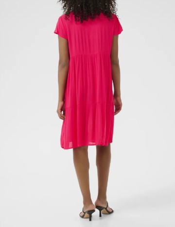 Rochie medie Kaffe, roz