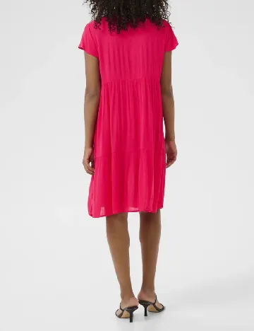 Rochie medie Kaffe, roz