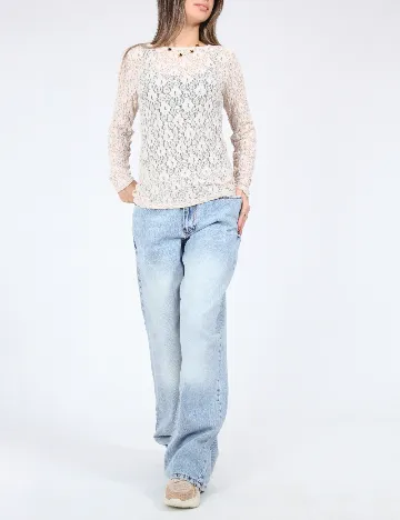 Bluza InWear, ecru Alb