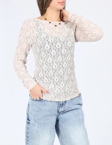 Bluza InWear, ecru Alb