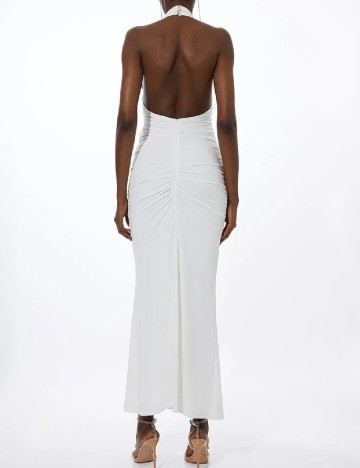 Rochie lunga Karen Millen, alb
