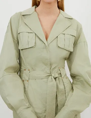 Rochie medie Karen Millen, verde Verde