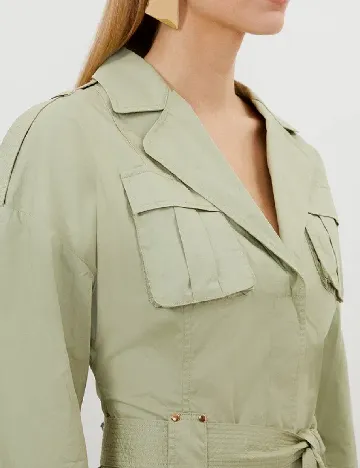 Rochie medie Karen Millen, verde Verde