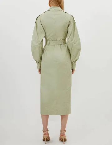 Rochie medie Karen Millen, verde Verde