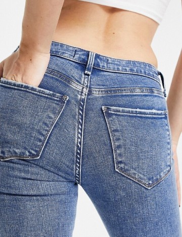 Blugi Abercrombie&Fitch, albastru