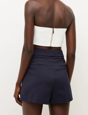 Pantaloni scurti Karen Millen, bleumarin