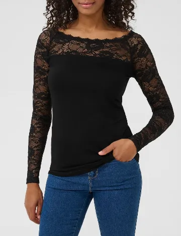 Bluza Kaffe, negru
