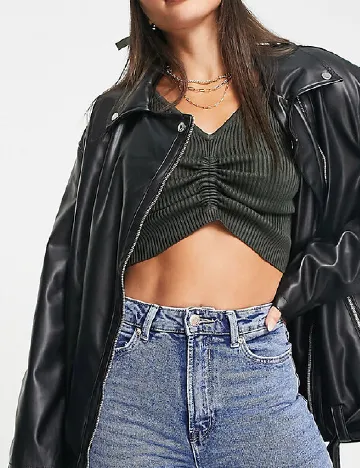 Jacheta Oversize ASOS, negru