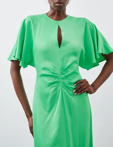 Rochie medie Karen Millen, verde Verde