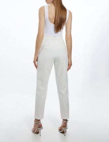 Pantaloni Karen Millen, alb