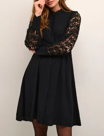 Rochie scurta Culture, negru Negru