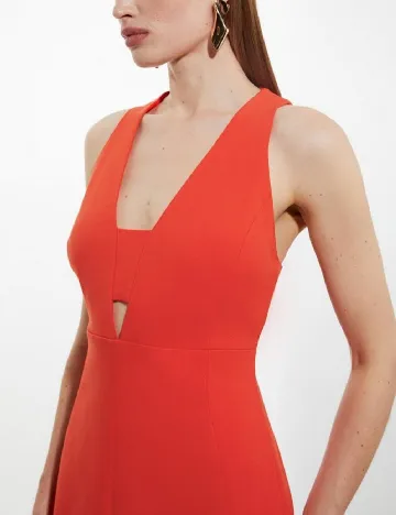 Rochie medie Karen Millen, portocaliu Portocaliu
