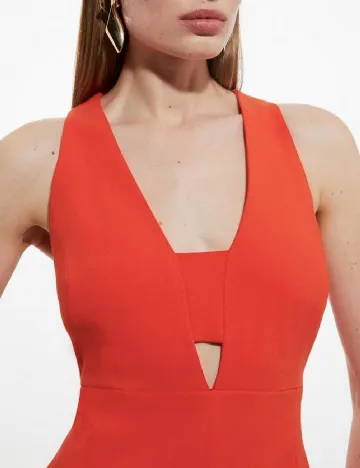 Rochie medie Karen Millen, portocaliu Portocaliu