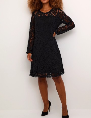 Rochie scurta Cream, negru